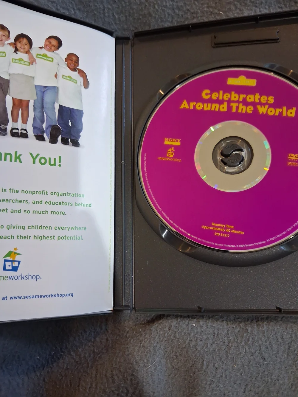 Sony Sesame Street Celebrates Around The World DVD